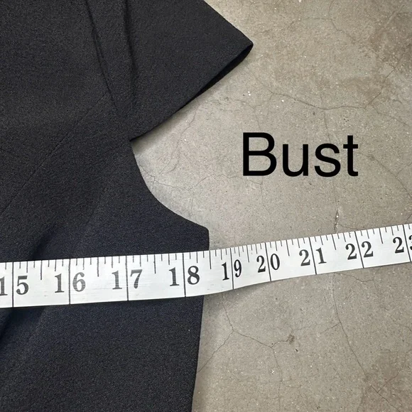 Dress the Population Corey Dress in Black Sz L - Picture 8 of 12